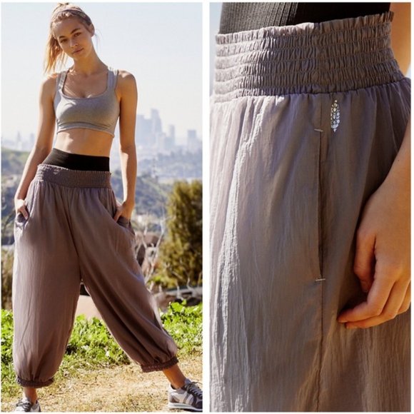 Free People FP Movement Grey Joggers S 🔥 - Picture 2 of 13